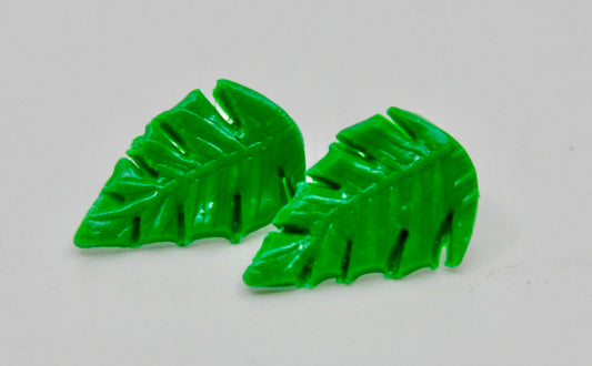 Leaf Studs - Palm Fronds