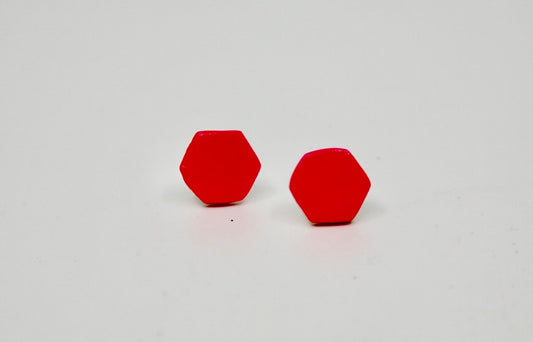 Barbie Studs - Hexagon