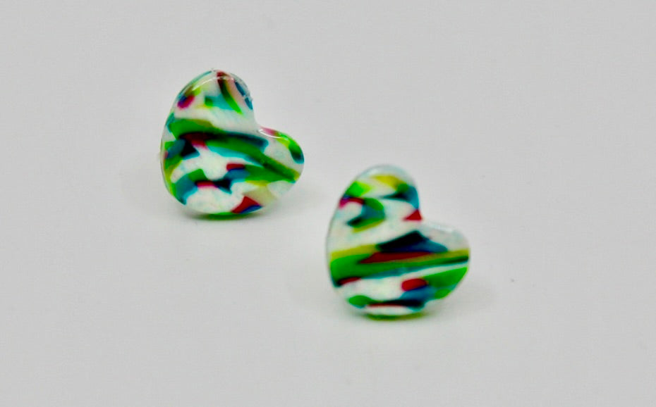 Lolly Studs - Mini Heart