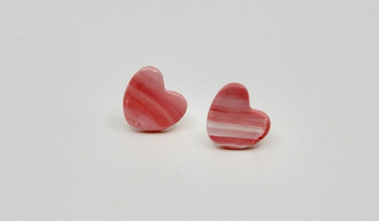 Watermelon Sugar Studs - Mini Heart